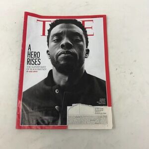 Time Magazine Chadwick Bozeman  A Hero Rises Issue
